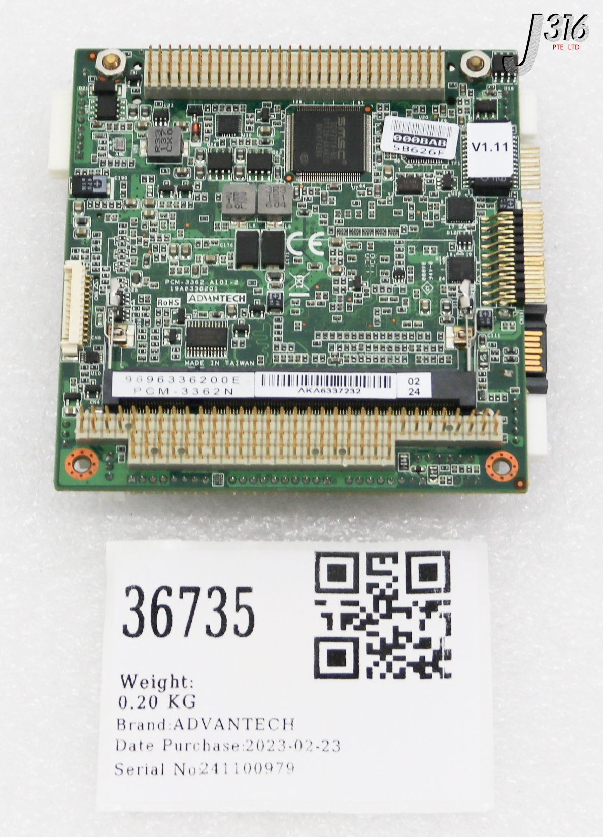 36735 ADVANTECH PCB, PC/104+ SBC PCM-3362N | eBay